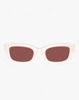 Coach C Hardware Narrow Rectangle Sunglasses | LEVISONS