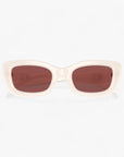 Coach C Hardware Narrow Rectangle Sunglasses | LEVISONS