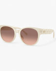 Coach Quilted Round Cat Eye Sunglasses | LEVISONS