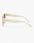 Coach Quilted Round Cat Eye Sunglasses | LEVISONS