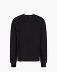 Emporio Armani Wool Blend Knit With Oversized Eagle Logo | LEVISONS