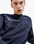 Armani Exchange Cotton Blend Crew Neck Sweatshirt | LEVISONS