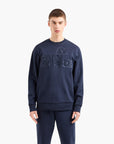 Armani Exchange Cotton Blend Crew Neck Sweatshirt | LEVISONS