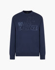 Armani Exchange Cotton Blend Crew Neck Sweatshirt | LEVISONS