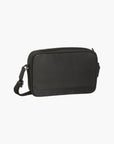 Emporio Armani Leather Crossbody Bag With Monochromatic Logo | LEVISONS