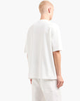Armani Exchange Cotton Crewneck Loose Fit T-Shirt With Front Pocket | LEVISONS