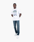 BOSS Black Cotton-Jersey Regular-Fit T-Shirt With Seasonal Artwork | LEVISONS