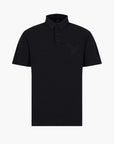 Armani Exchange Regular Fit Cotton Polo With Embroidered Eagle Logo | LEVISONS