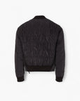 Emporio Armani All Over Logo Bomber Jacket | LEVISONS