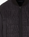 Emporio Armani All Over Logo Bomber Jacket | LEVISONS