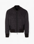 Emporio Armani All Over Logo Bomber Jacket | LEVISONS