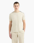 EA7 Regular Fit Logo Series Cotton Crewneck T-Shirt | LEVISONS