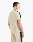EA7 Regular Fit Logo Series Cotton Crewneck T-Shirt | LEVISONS