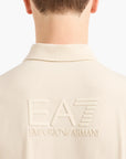 EA7 Slim Fit Visibility Polo Shirt With Oversized Logo On Back | LEVISONS