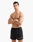 EA7 Swim Shorts With Gold Logo | LEVISONS