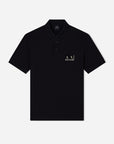 Armani Exchange Regular Fit Cotton Polo Shirt With A 3 Button Closure And Flocking Logo Patch | LEVISONS