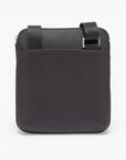 Emporio Armani Flat Leather Shoulder Bag With Metal Eagle Plate | LEVISONS