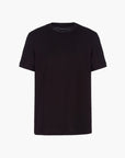 Emporio Armani Mercerised Jersey T-Shirt With All Over Jacquard Logo | LEVISONS