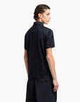 Emporio Armani Asv All-Over Flocked Logo Polo Shirt | LEVISONS