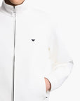 Emporio Armani Full-Zip Sweatshirt With Embroidered Eagle Logo | LEVISONS