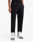 Armani Exchange Regular Fit Cotton Joggers With Logo Tape And Embroidered Logo | LEVISONS