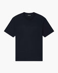 Emporio Armani Regular Fit Cotton T-Shirt With Intarsia Logo | LEVISONS