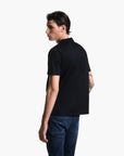 Emporio Armani Regular Fit Cotton T-Shirt With Intarsia Logo | LEVISONS