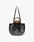 Longchamp Le Pliage Filet Shoulder Bag Black | LEVISONS
