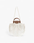 Longchamp Le Pliage Filet Shoulder Bag Ecru | LEVISONS