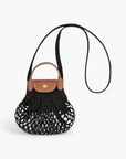 Longchamp Le Pliage Filet Clutch Black | LEVISONS