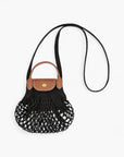 Longchamp Le Pliage Filet Clutch Black | LEVISONS