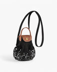 Longchamp Le Pliage Filet Clutch Black | LEVISONS