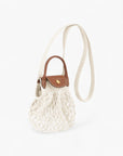 Longchamp Le Pliage Filet Clutch Ecru | LEVISONS