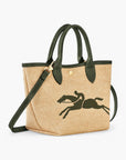 Longchamp Le Panier Pliage Top Handle Bag Khaki | LEVISONS