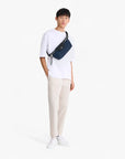 Longchamp Le Pliage Energy Pouch Bag Navy | LEVISONS
