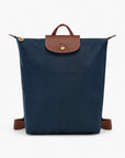 Longchamp Le Pliage Original Backpack Navy | LEVISONS