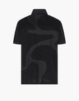 Emporio Armani Asv All-Over Flocked Logo Polo Shirt | LEVISONS