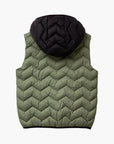United Colors Of Benetton Boy Junior Padded Vest With Hood | LEVISONS