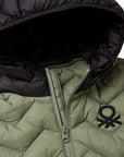 United Colors Of Benetton Boy Junior Padded Vest With Hood | LEVISONS