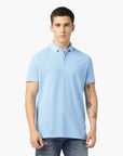 Armani Exchange Regular Fit Cotton Polo Shirt With Tonal Embroidered Branding | LEVISONS