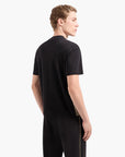 EA7 7 Lines Relaxed Fit Cotton Crewneck T-Shirt | LEVISONS
