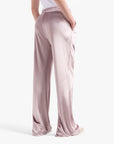 EA7 Relaxed Fit Athletic Velour Wide Leg Trouser With Elasticated Waistband | LEVISONS