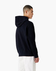 Emporio Armani Regular Fit Hooded Sweatshirt With Bold Logo Lettering | LEVISONS