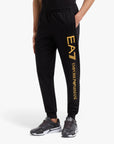 EA7 Regular Fit Logo Series Cotton Joggers | LEVISONS