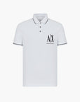 Armani Exchange Regular Fit Icon Logo Cotton Piqué Polo Shirt | LEVISONS
