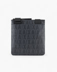 Armani Exchange All Over Logo Flat Shoulder Bag | LEVISONS