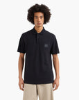 Armani Exchange Blue Edition Regular Fit Cotton Polo Shirt With Logo Patch | LEVISONS