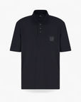 Armani Exchange Blue Edition Regular Fit Cotton Polo Shirt With Logo Patch | LEVISONS