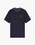 Armani Exchange Slim Fit Crewneck T-Shirt With Contrast Tipping And Embroidered Branding | LEVISONS