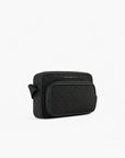Emporio Armani All Over Logo Jaquard Shoulder Bag With Adjustable Straps | LEVISONS